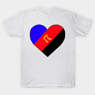 Polyamory Pride Heart T-Shirt